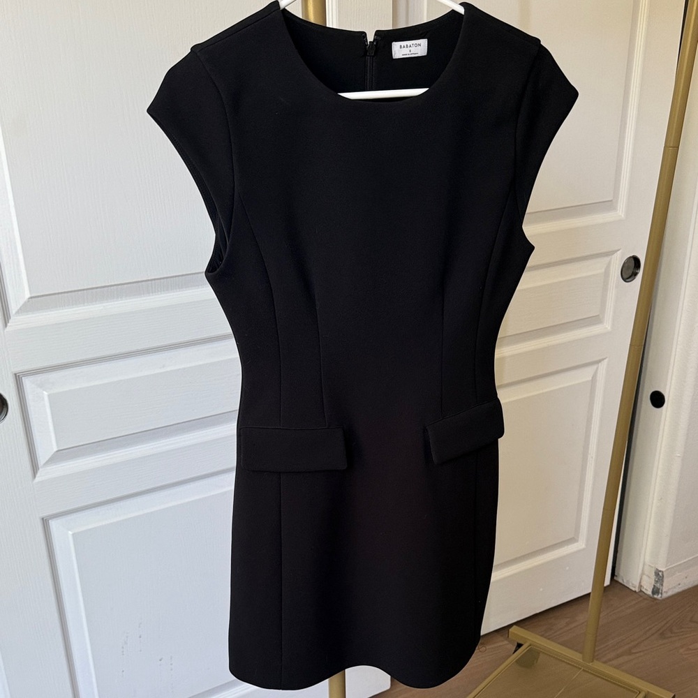 Aritzia Black Mini Dress Priestly